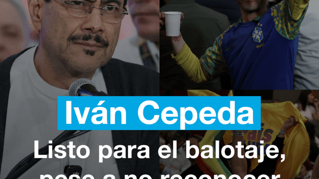 Iván Cepeda: listo para el balotaje, pese a no reconocer resultado del preconteo