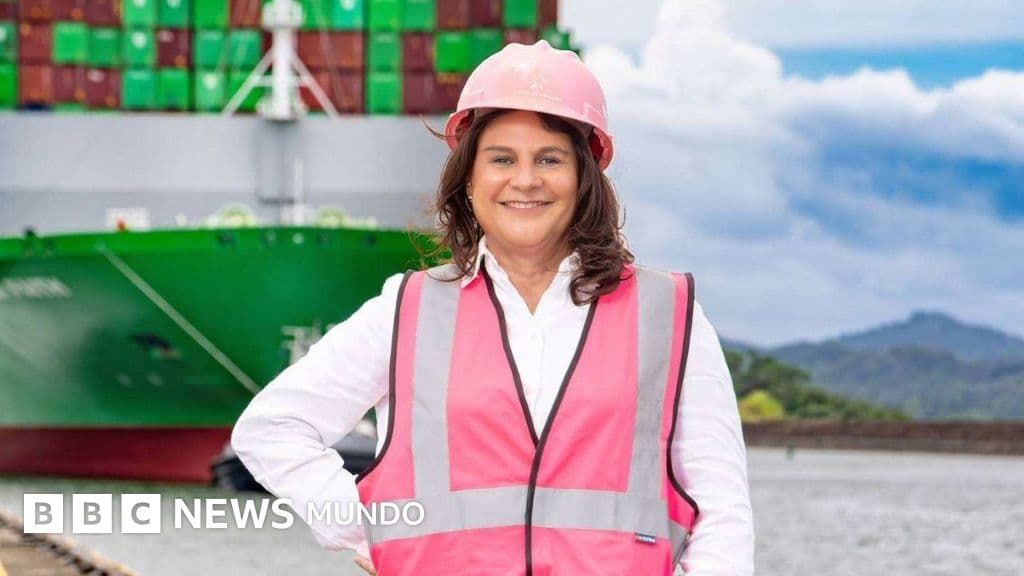 "¡Jefa, jefa, jefa!": quién es Ilya Espino de Marotta, la ingeniera de casco rosa que al frente del Canal de Panamá supervisa parte del comercio mundial
