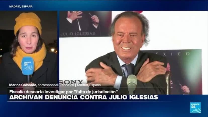 Justicia española archiva investigación contra el cantante Julio Iglesias