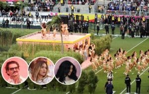 Karol G y Pedro Pascal, famosos invitados en 'La Casita' de Bad Bunny durante el show del Super Bowl LX