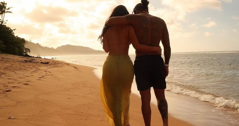 Kim Kardashian y Lewis Hamilton llevan su romance a otro nivel en sus vacaciones en Hawái