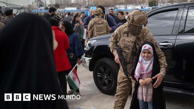 La BBC entra en Irán: las celebraciones por el aniversario de la revolución en Teherán quedan ensombrecidas por el descontento y la desobediencia