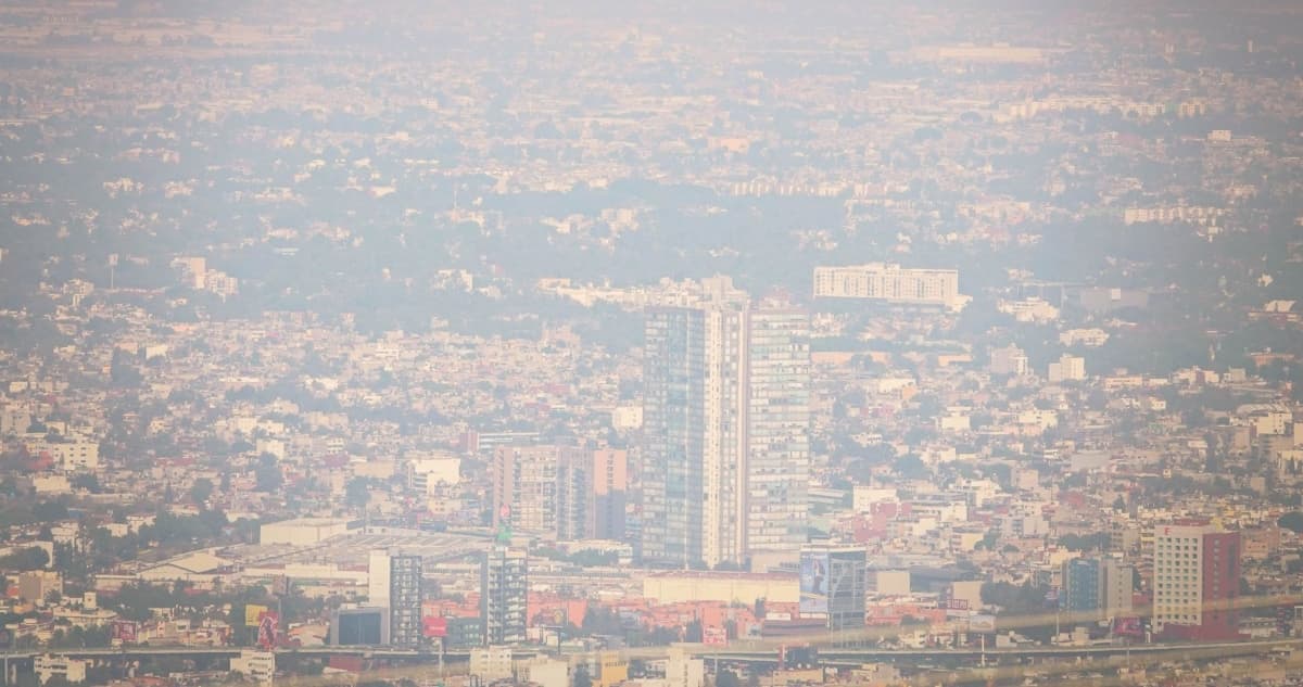 La CAMe advierte mala calidad del aire y riesgo de contingencia por ozono en la CdMx