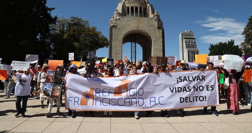 La CdMx dice que ha cumplido acuerdos con Refugio Franciscano; cuestiona nueva marcha