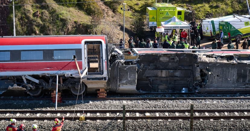 La cifra de víctimas mortales por descarrilamiento de trenes en España sube a 42