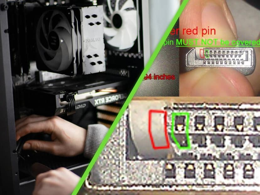 La computadora de este jugador no arrancaba, pero logró dar con una loca solución: usar cinta