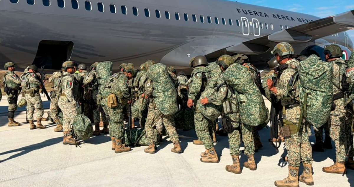 La Defensa despliega 1,600 militares en Sinaloa tras ataque contra diputados de MC