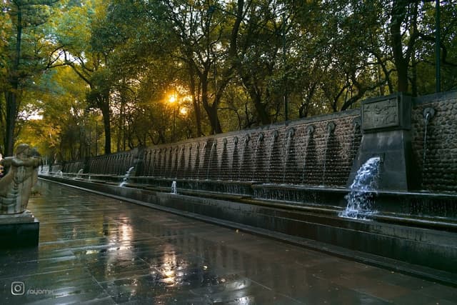 La fuente de Nezahualcóyotl, el sitio ideal para tomarte fotos en Chapultepec
