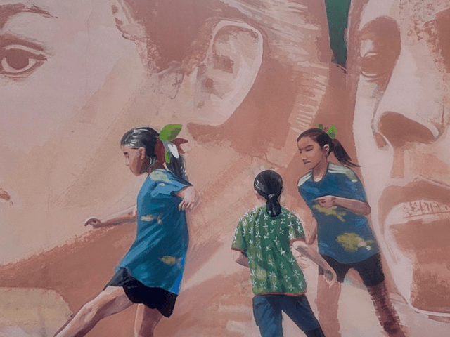 La Paz va por el Récord Guinness con el mural interactivo de fútbol más grande del mundo