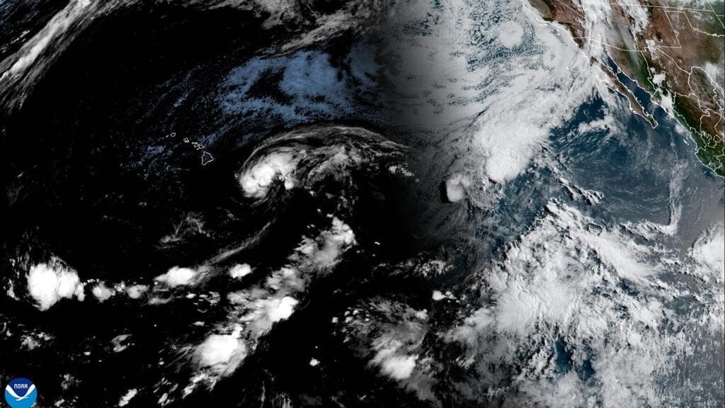 Lala se convierte en huracán y amenaza a Hawái con fuertes lluvias e inundaciones