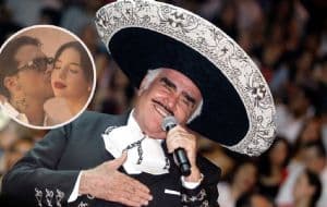 Lanzarán disco póstumo de Vicente Fernández que incluye duetos con Christian Nodal y Ángela Aguilar