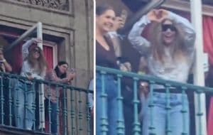 Llueven críticas a imitadora de Shakira por su presencia en Zócalo de la CDMX | VIDEO