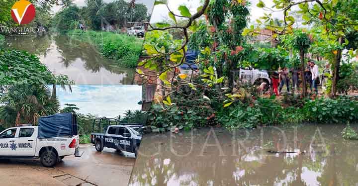 Localizan a un hombre sin vida en canal de aguas negras, en Coatzacoalcos
