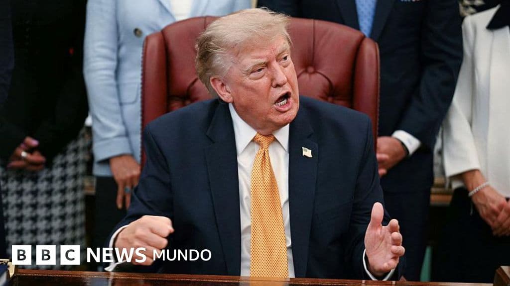 Los duros reveses que enfrenta Trump de parte de sus propios aliados