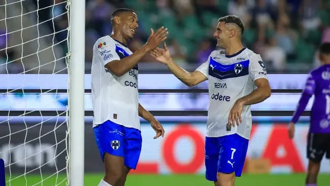 ¡Manita! Rayados de Monterrey golea a un desahuciado Mazatlán