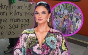 Mariana Seoane se suma a la marcha del 8M en CDMX para “ser una” con todas las mujeres: “He vivido cosas fuertes”
