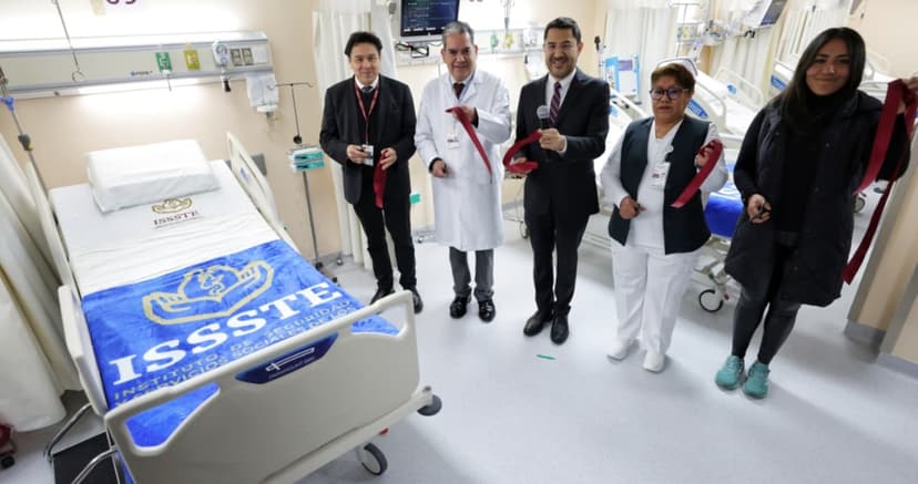 Martí Batres inaugura nueva área de urgencias en Hospital del ISSSTE en la CdMx