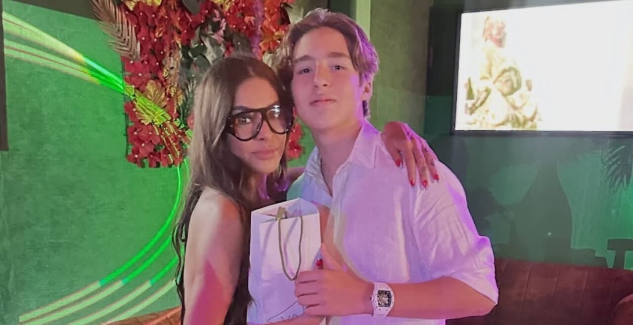 Mateo, hijo de Galilea Montijo, confiesa el cariño que siente por Isaac Moreno, actual pareja de la conductora