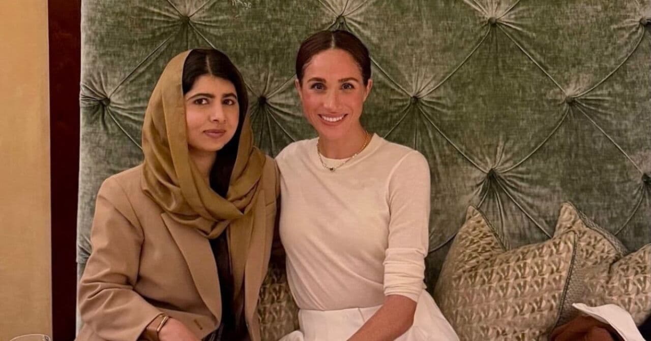 Meghan Markle y Malala Yousafzai revelan el motivo de su reunión privada en Londres