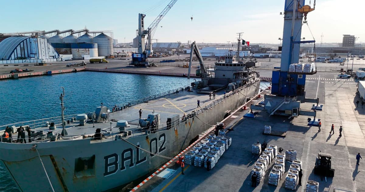 México envía buques con ayuda humanitaria a Cuba; son más de 814 toneladas de víveres