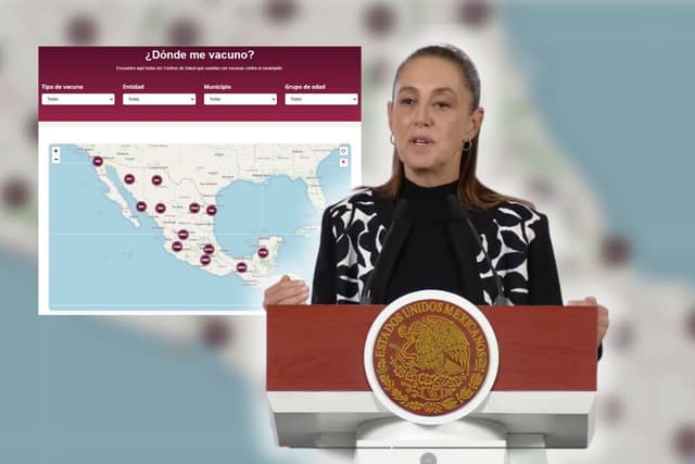 México lanza sitio para localizar los 21,000 módulos de vacunación contra el sarampión en todo el país