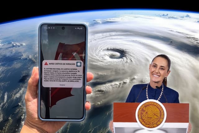 México prepara la siguiente generación de alertas para celulares: también incluirán avisos sobre huracanes y ciclones