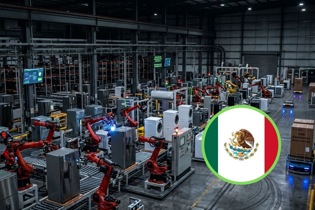 México quiere producir electrodomésticos sin humanos: Nuevo León tendrá la primera fábrica totalmente automatizada