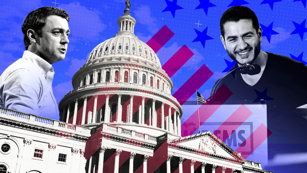 Jon Ossoff y Abdul El-Sayed encarnan las dos caras del Partido Demócrata en la actual contienda electoral.