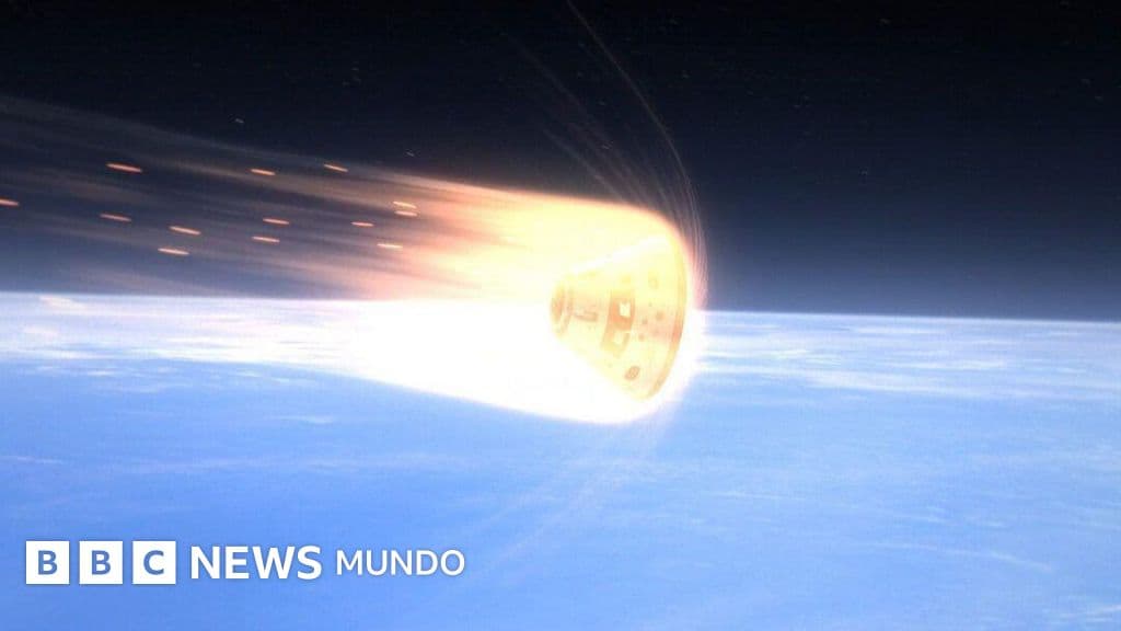 "Montados en una bola de fuego": cómo regresará a la Tierra este viernes la tripulación de Artemis II