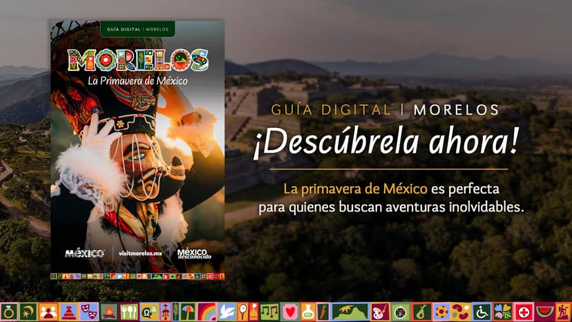 Morelos presenta su nueva guía digital en el marco de los 50 años del Tianguis Turístico