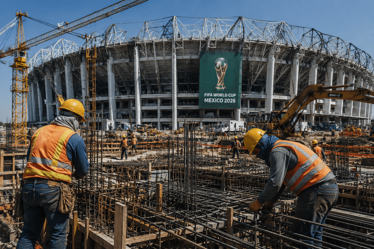 Mundial 2026 impulsa la construcción en México, pero ¿qué pasará después?