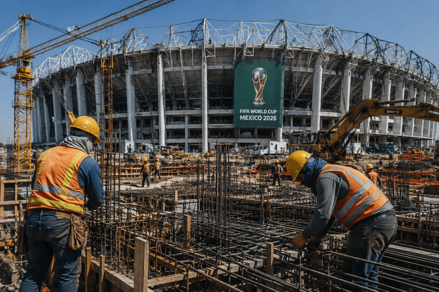Mundial 2026 impulsa la construcción en México, pero ¿qué pasará después?
