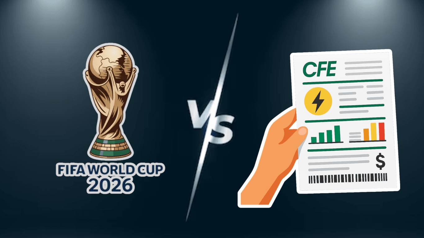 Mundial de futbol pone tarjeta roja a los recibos de luz de empresas