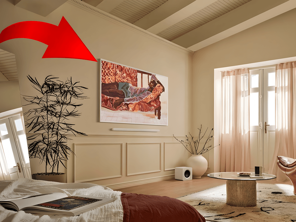 No parece una televisión, pero lo es: así funciona The Frame de Samsung