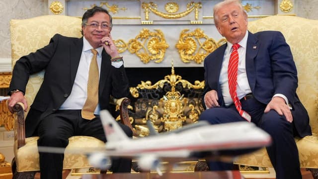 "Nos llevamos muy bien": lo que deja la cálida reunión de Trump y Petro tras meses de disputas