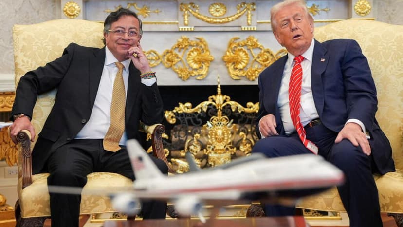 "Nos llevamos muy bien": lo que deja la cálida reunión de Trump y Petro tras meses de disputas