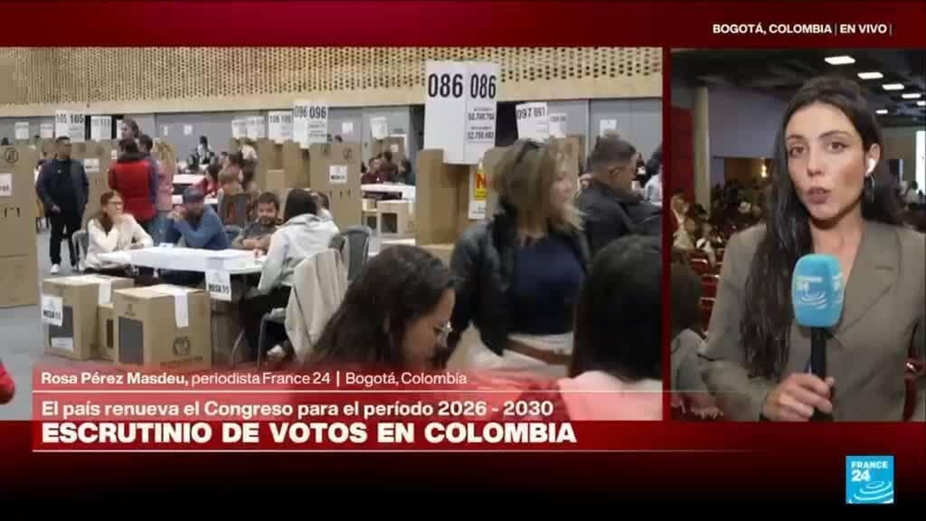 Pacto Histórico, partido oficialista, lidera el preconteo de votos para el Senado en Colombia