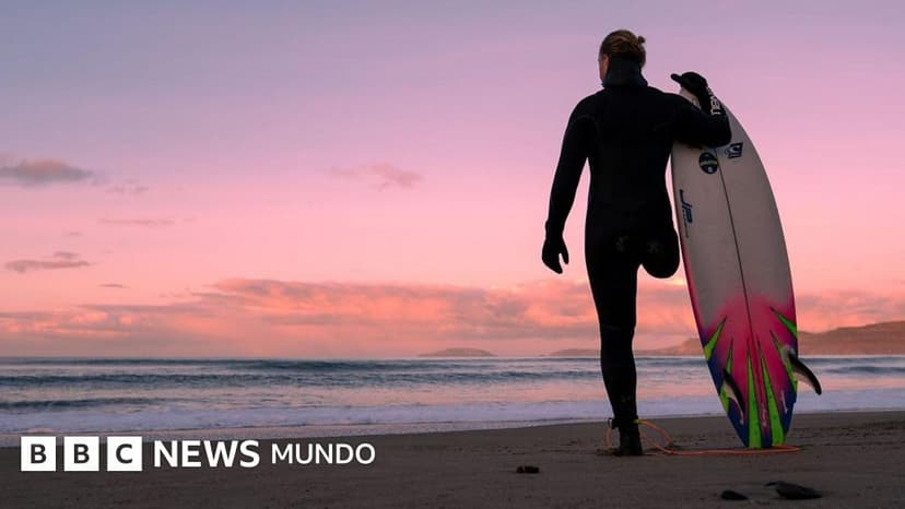 "Perdí una pierna cuando tenía 16 años y ahora soy 4 veces campeón mundial de surf"