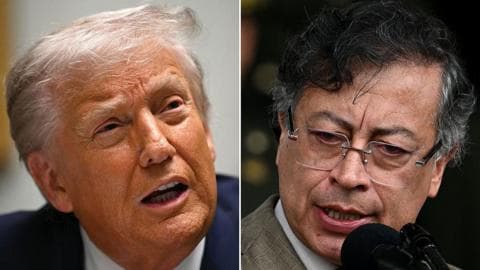 Petro visita a Trump en la Casa Blanca tras meses de tensión entre ambos líderes