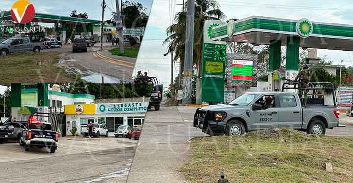 ¡Por hombres armados movilizan a policías a la carretera Poza Rica-Cazones