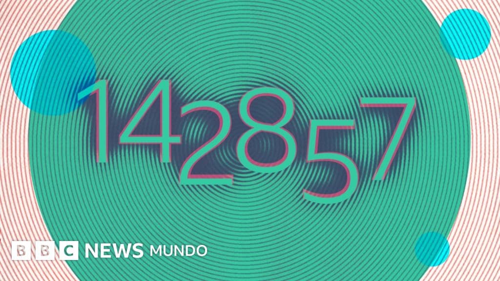 Por qué el 142857 es un número mágico que fascina a los matemáticos desde hace siglos