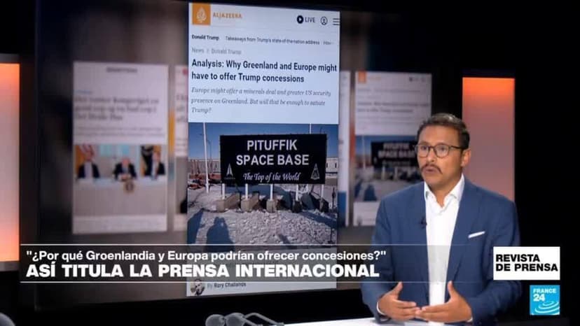 "¿Por qué Groenlandia y Europa tendrían que ofrecer concesiones a Trump?": 'Al Jazeera'