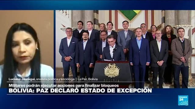 ¿Por qué Rodrigo Paz decretó el Estado de Excepción en Bolivia?