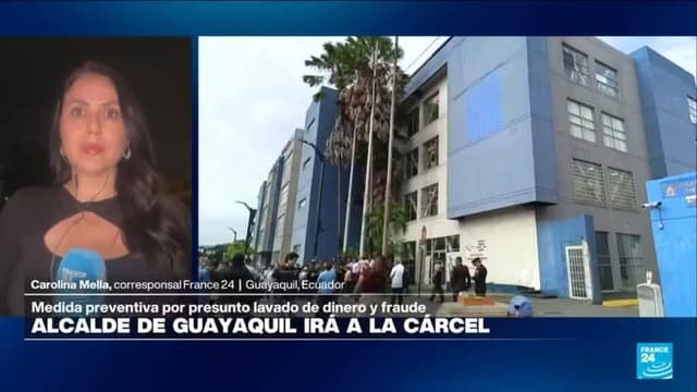 Prisión preventiva para alcalde de Guayaquil por presunto lavado de dinero