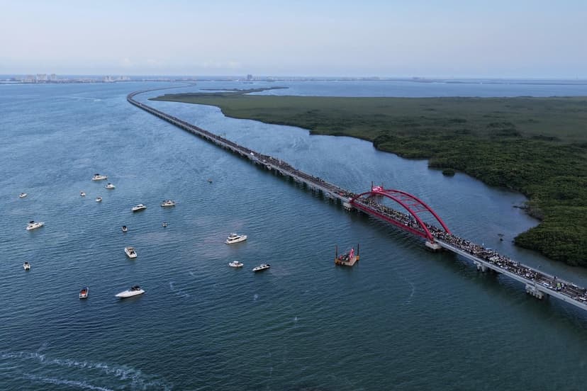 Puente Nichupté, la segunda obra más larga de su tipo en América Latina