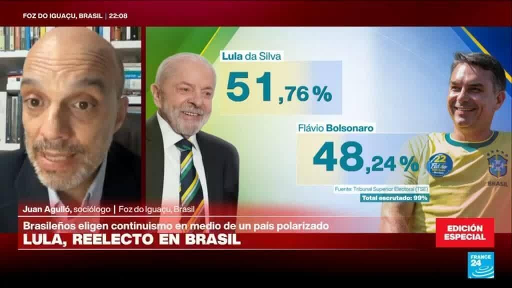 Simpatizantes del movimiento bolsonarista durante una manifestación política en Brasil.