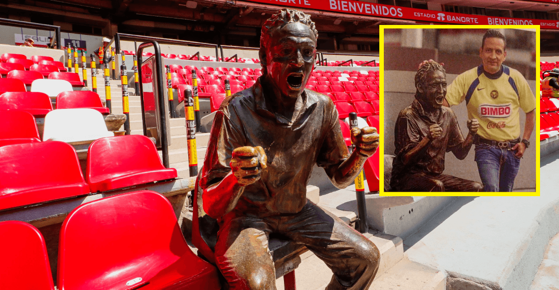 ¿Quién es ‘Nachito’ el aficionado con una estatua en el Estadio Banorte?