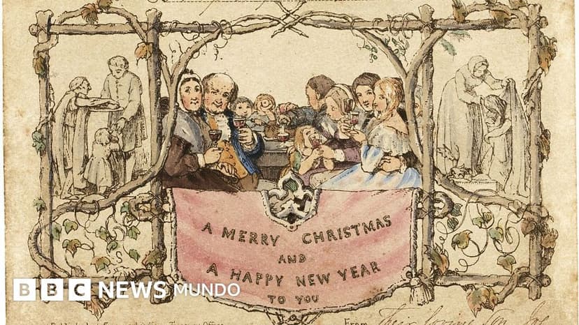 Quién fue Henry Cole, el filántropo inglés que inventó las tarjetas de Navidad para "no quedar como un maleducado"