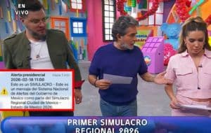 "Muchos nos espantamos": Así vivieron el primer SIMULACRO regional los conductores de Hoy completamente en vivo | VIDEO