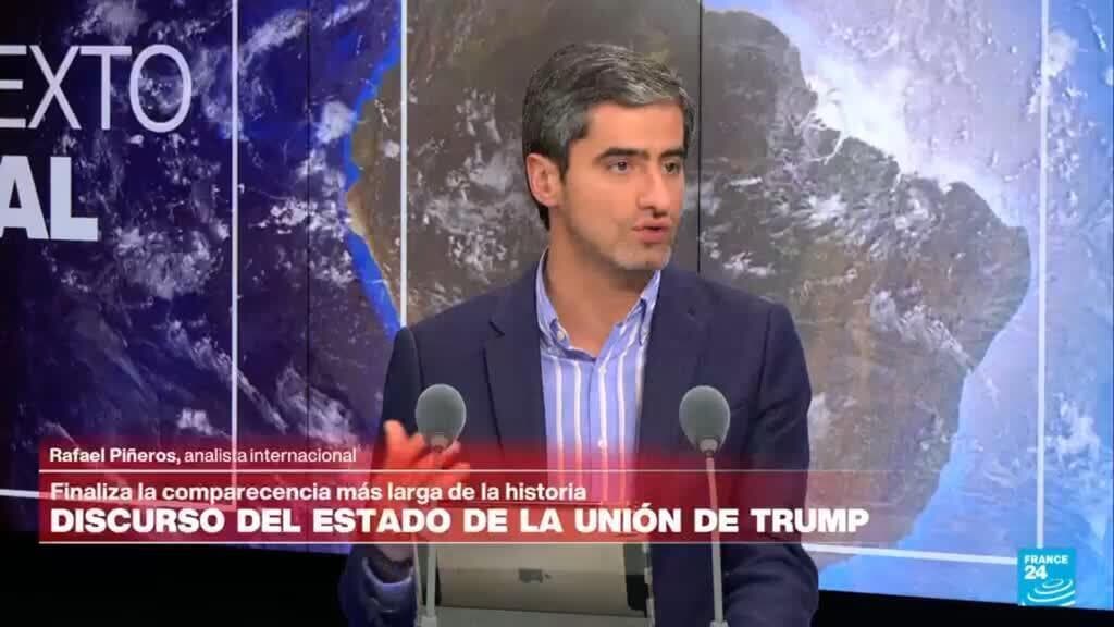 Rafael Piñeros: "El discurso del Estado de la Unión de Trump mostró que más largo no es mejor"